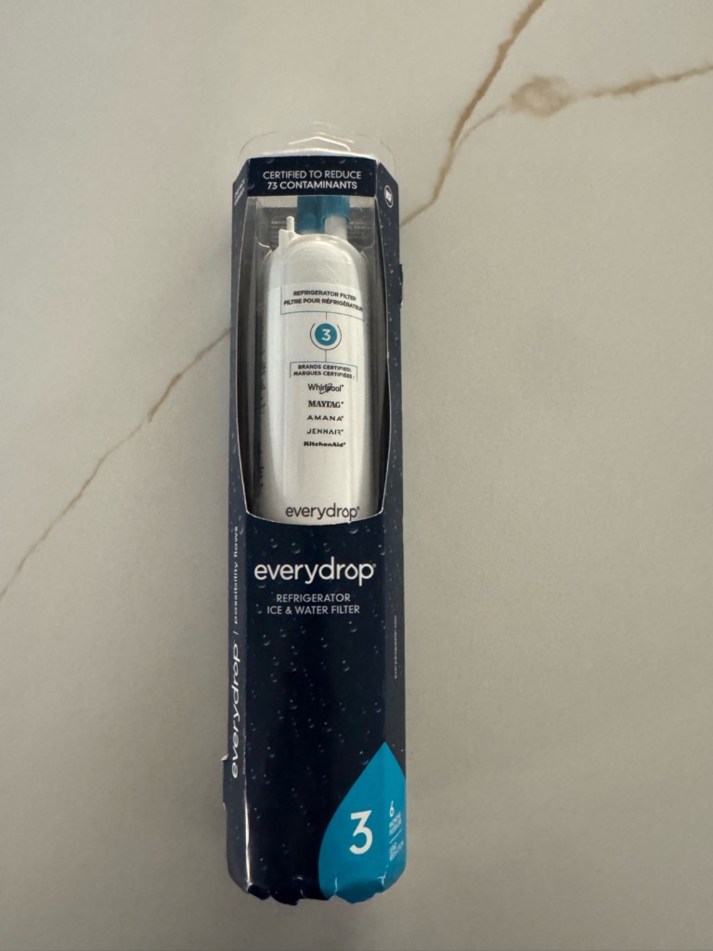 everydrop Refrigerator Ice & Water Filter - White/Blue